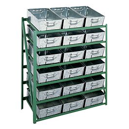 Tote Pans & Racks - Tilted Shelf